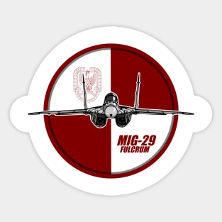 Mig-29 Fulcrum Sticker